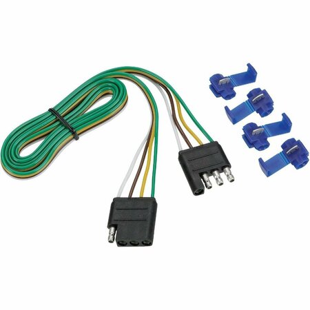 REESE TOWPOWER 4-Flat 48 In. Loop Vehicle/Trailer Connector Set 8552200